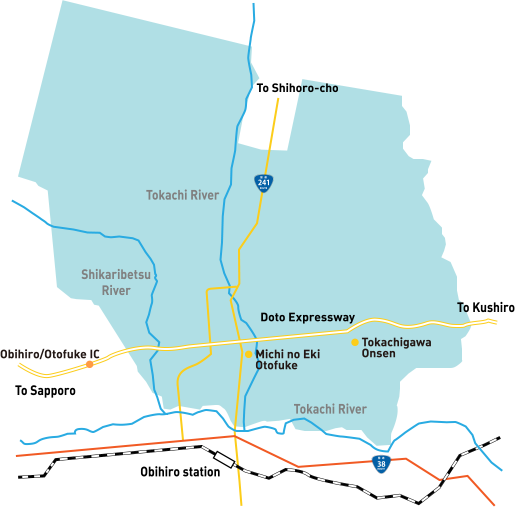 Otofuke Map